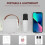 Karaoke Microphone for Kids – HIFI – D20 – 4 Sound Effects – Bluetooth – USB Rechargeable 4