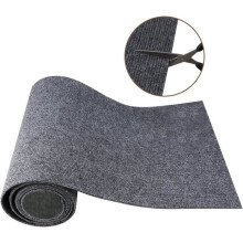 Scratching mat for cats, 200 x 40 cm, self-adhesive, cuttable, for furniture, walls and scratching posts, gray
