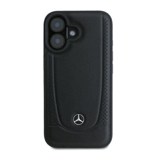 Mercedes-Benz iPhone 16-cover Mercedes læder Urban sort 2