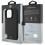 Mercedes-Benz Mercedes Textured And Plain Leather Case for iPhone 16 Pro Black 6