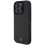 Mercedes-Benz Mercedes Textured And Plain Leather Case for iPhone 16 Pro Black 2