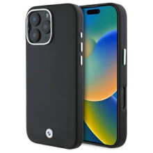 BMW Sign Full Wrapped Metal Case with MagSafe for iPhone 16 Pro Max 6.9" Black