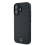 Mercedes-Benz Mercedes Hard Textured and Plain Smooth LeatherCase for iPhone16 Black 2