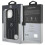 Mercedes-Benz Mercedes MB Double Layer Crossed Lines Case for iPhone 16 Pro Black 6