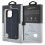 Mercedes-Benz Mercedes MB Blue Line Leather Case for iPhone 16 Pro Max Navy Blue 6