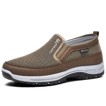 (Brown, UK 11.5 / EUR 47) MENS COMFORTABLE SLIP ON WALK SPORTS CASUAL RUNNING PUMPS TRAINERS SHOES SIZE UK
