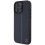 Mercedes-Benz Mercedes MB Blue Line Leather Case for iPhone 16 Pro Max Navy Blue 2