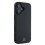 Mercedes-Benz Mercedes Hard Textured and Plain Smooth LeatherCase for iPhone16 Black 4