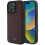 Mercedes-Benz Mercedes MB Waves Leather Case for iPhone 16 Pro Max 6.9" Red 1