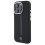 Mercedes-Benz Mercedes Silicone Blue Stripe Case for iPhone 16 Pro Max 6.9" Black 2
