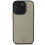Mercedes-Benz Mercedes MB Textured and Plain Leather Case for iPhone 16 ProMax Beige 3