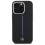 Mercedes-Benz Mercedes Silicone Blue Stripe Case for iPhone 16 Pro Max 6.9" Black 3