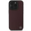 Mercedes-Benz Mercedes MB Wood Imitation Leather Case for iPhone 16 Pro Max Red 3