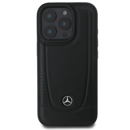 Mercedes-Benz iPhone 16 Pro Max Mercedes Læderetui Sort 2