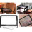 A4 Full Page Reading Magnifier Hands Free Rectangular Standing Magnifier with 4 LED Lamp 3X 2