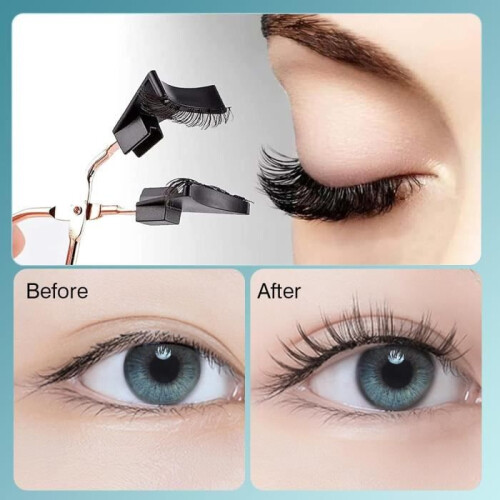 12-pack reusable magnetic false eyelashes for a natural look with a glue-free applicator 2