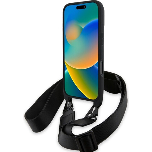 BMW Etui til iPhone 16 Pro BMW M Edition Carbon Lines & Strap 2