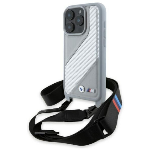 BMW Etui til iPhone 16 Pro Max BMW Hardcase Edition Carbon Stripe