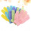 20 pcs Five-fingered Bath Gloves for Bathroom Cleaning, Exfoliating Washcloths for Laptops 3