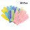20 pcs Five-fingered Bath Gloves for Bathroom Cleaning, Exfoliating Washcloths for Laptops 2