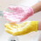 20 pcs Five-fingered Bath Gloves for Bathroom Cleaning, Exfoliating Washcloths for Laptops 4