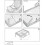 A4 Full Page Reading Magnifier Hands Free Rectangular Standing Magnifier with 4 LED Lamp 3X 4