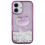 Hello Kitty iPhone 16 cover Hello Kitty flydende glimmer lilla 3