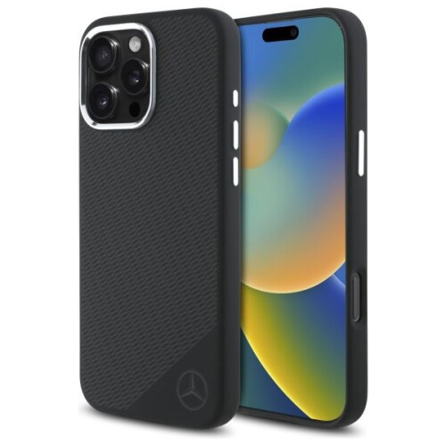 Mercedes-Benz iPhone 16 Pro Max MagSafe Mercedes Sort Hårdt Etui