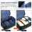 Foldable cabin suitcase - BRAND - 52 cm - Polycarbonate - 4 wheels - Lightweight and durable 4