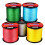 Strands 80 lb/0.5 mm braided polyethylene fishing line – Red 4