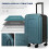 Foldable cabin suitcase - BRAND - 52 cm - Polycarbonate - 4 wheels - Lightweight and durable 3