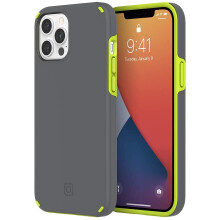 Incipio Duo for iphone 12 Pro Max Grey/Green - IPH-1896-VOLT
