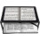 A4 Full Page Reading Magnifier Hands Free Rectangular Standing Magnifier with 4 LED Lamp 3X 1