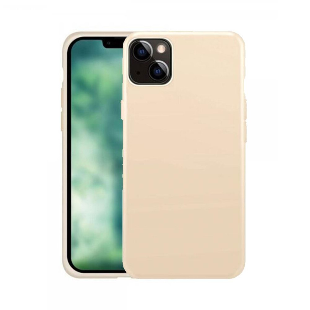 Xqisit Silicone Case For Iphone 14 Plus 6.7" Silky Nude - 50537 Not,Specified 4029948220178