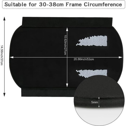 Protective cover for electric bicycle battery - Reflective function - Black - Unisex - 30-38 cm 1