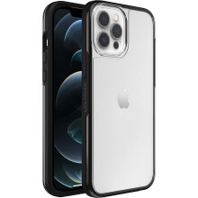 LifeProof See Case for iPhone 12 ProMax 6.7" Black Crystal Clear/Black
