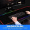 XXL illuminated gaming mouse pad, RGB LED backlighting, 80 x 30 x 0.4 cm 2