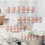 24 Pieces Natural Artificial Nails Full Coverage Various Patterns French Manicure Ballerina Nail Art Suitable 2