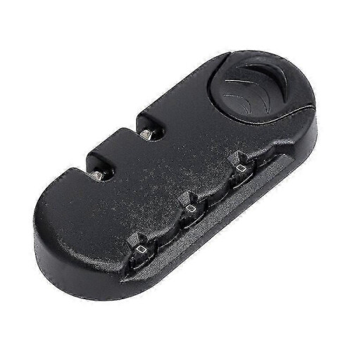 For 2024 Black 3 Digit Combination Padlock - for Travel Luggage Suitcase Code Lock, Fixed Lock Anti-theft Bag Accessories 1