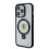Ferrari Ferrari Hardcase for iphone 15 Pro with MagSafe Ring Stand Transparent 2