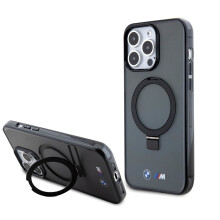 BMW M Series Hardcase Ring Stand MagSafe for iphone 15 Pro Max Black
