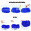 QA1531, Chenille mop head for car wash, soft microfiber brush, car cleaning accessories 3