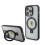 Ferrari Ferrari Hardcase for iphone 15 Pro with MagSafe Ring Stand Transparent 1