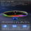 Wireless mouse – LECOO – Bluetooth and 2.4 GHz – Silent – Ergonomic – 3DPI – 7 LED colors – Rechargeable – Black 4