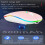 Wireless Mouse - LECOO - Bluetooth - 2.4 GHz - Silent - Ergonomic - 3DPI - 7 LED Colors - Rechargeable - Pink 4