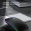 Wireless mouse – LECOO – Bluetooth and 2.4 GHz – Silent – Ergonomic – 3DPI – 7 LED colors – Rechargeable – Black 2