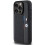BMW Custodia rigida BMW per iPhone 15 Pro, nera traforata. 2
