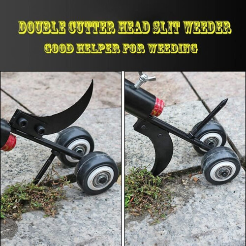 Garden Rift Iron Hand Weeder - Weeding Knife - Black - Manual - No 2