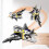 V17 RC Airplane – Ready to Fly – 2.4 GHz – Gravity Sensor – 4 Motors – Blue 4
