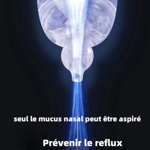 Electric Nasal Aspirator for Babies – 5 Adjustable Suction Settings, Music and Light Function – 3 Silicone Heads 2